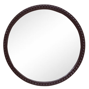 Round Vintage Black Decorative Mirror XR5040-20